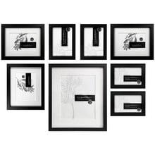 8 Piece Slim Box Frame Gallery Wall Set